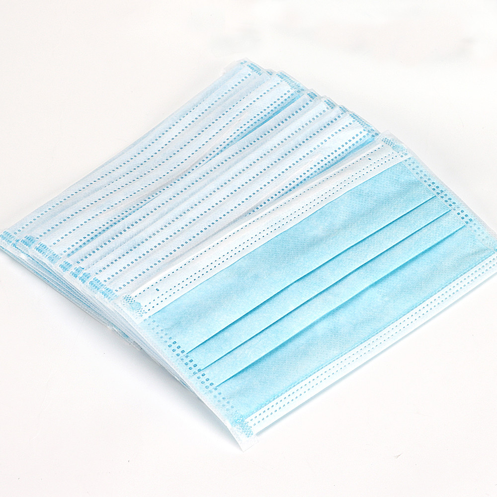  3 Ply Non Woven Earloop Procedure Masks , Anti Bacterial Mask Dust Proof Manufactures