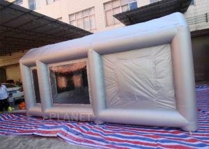  6m Long  Inflatable Spray Paint Tent With PVC Tarpaulin Or Oxford Cloth Material Manufactures