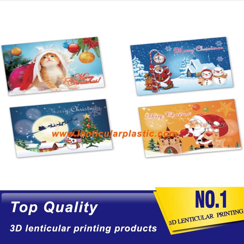 China Wholesale Custom Offset Printing 3D Photo Postcard Lenticular Gift Card  PP 3D Lenticular Plastic Cards Printing on sale