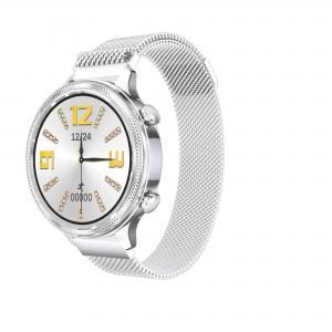  Metal Shell Waterproof 4.2V Ladies Bluetooth Smart Watch Manufactures