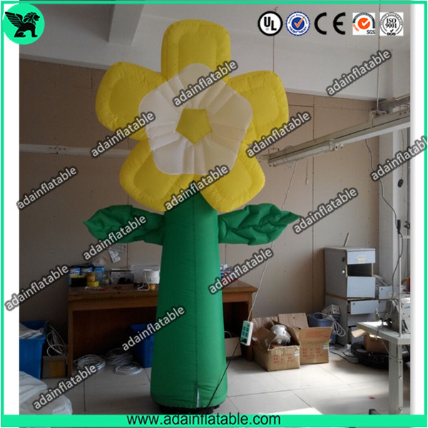  Summer Holiday Event Party Decoration Inflatable Yellow Flower With LED Light Manufactures