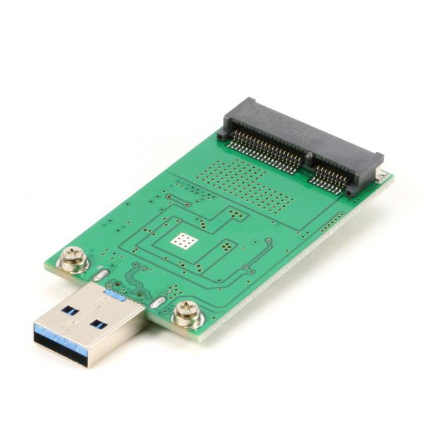 Quality USB3.0 to mSATA SSD External USB 3.0 Conveter Adapter without Case No USB Cable Need for sale