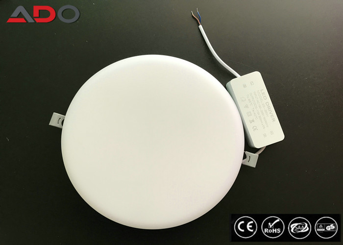  Ultra Thin LED Recessed Light / Round Panel Light 24W 2400LM 4000K IP40 Manufactures