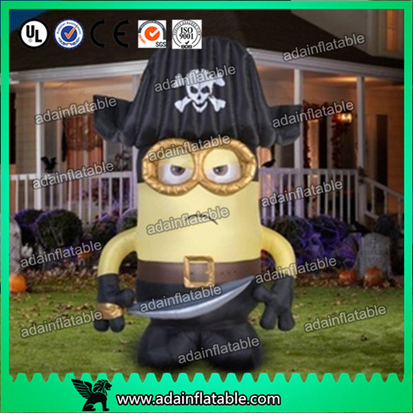  Oxford Cloth Inflatable Cartoon Character Giant Inflatable Minions Customized Size Manufactures