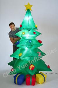 China 2015 Hot LED Inflatable Christmas Tree Decorations for Christmas Holiday on sale