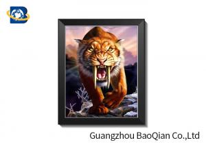  Full Color Custom Lenticular Pictures Framed 3D Poster 0.2 Mm To 5.0mm Thickness Manufactures
