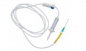  Micron Filter Albumin Administration Y Port Butterfly Catheter Iv Tubing Manufactures