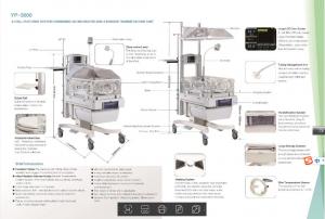  Infant Incubator Radiant Warmer/Hospital/baby/Preterm Births or for Some Ill Full-Term Babies. Manufactures