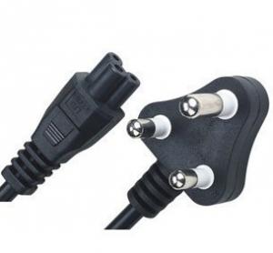 China South Africa power cord with C5 Connector on sale
