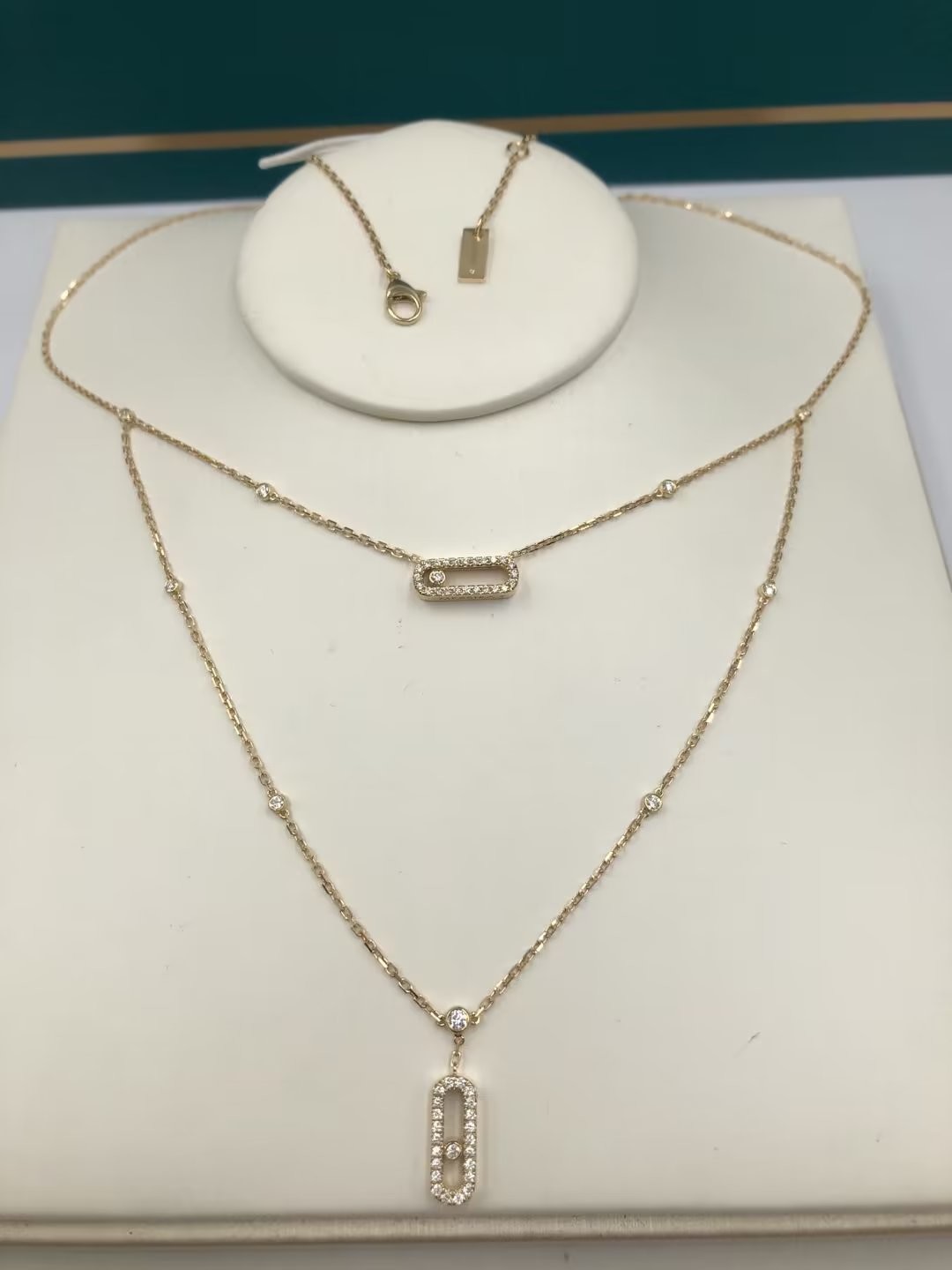Buy cheap Move Noa 18K Yellow Gold Diamond Necklace Messika No Gemstone from wholesalers