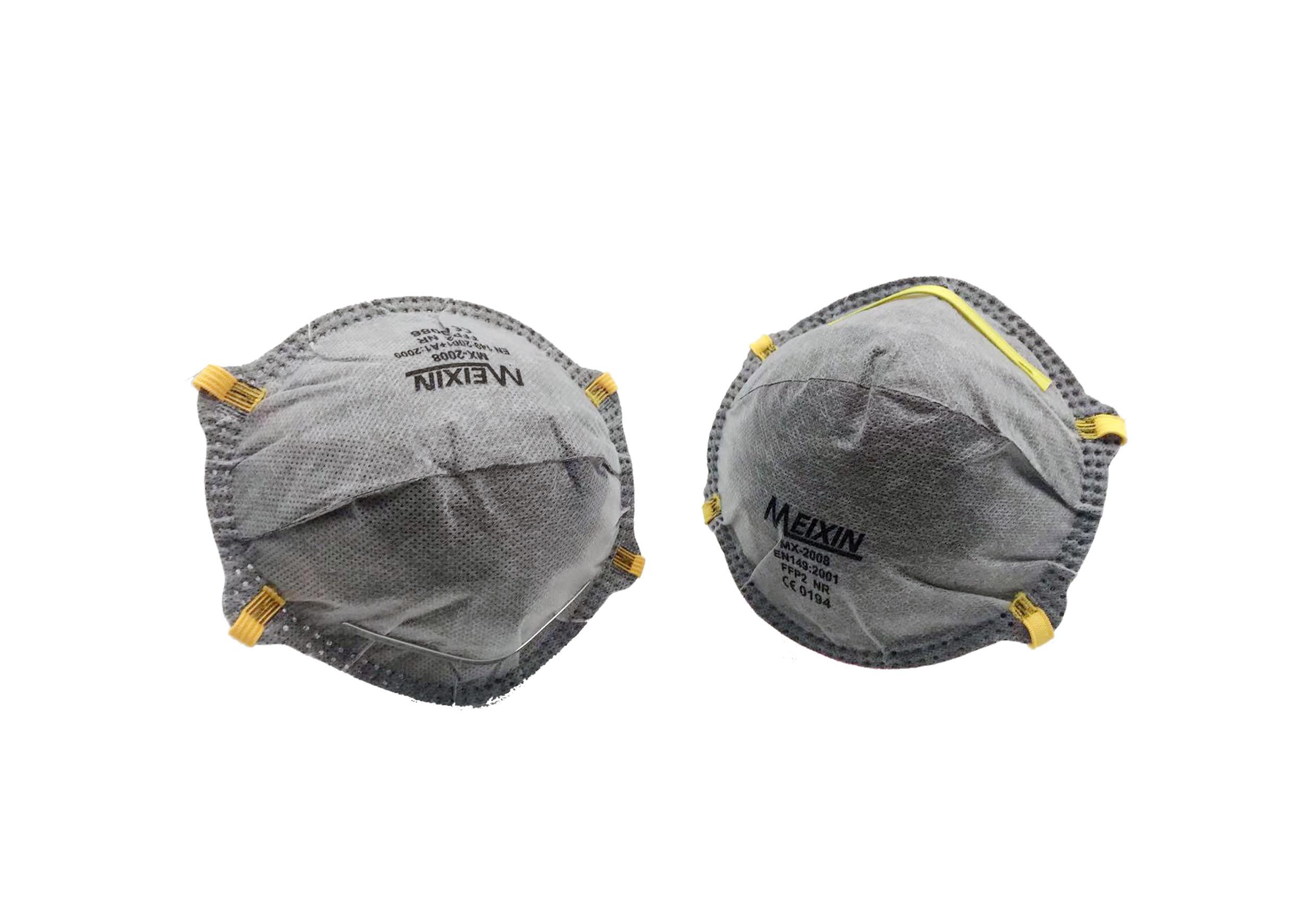  Anti Pollution Valve Face Mask Easy Breathing Dust Protective With Carbon Filter Manufactures
