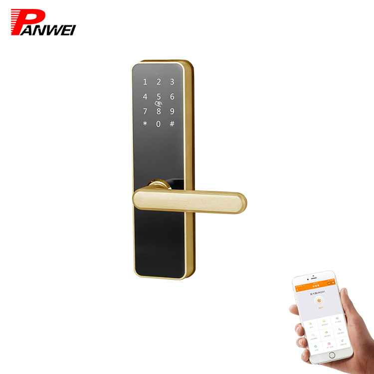  Double - Sided Pin Code Door Lock Zinc Alloy For Wooden Iron Door Apartment Manufactures