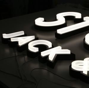  SMD5050 LED Acrylic Glow Sign Board Front Lit Channel Letters Manufactures