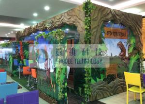  Special 5D Theater System With Dinosaur Cabin And High Definition Screen Manufactures