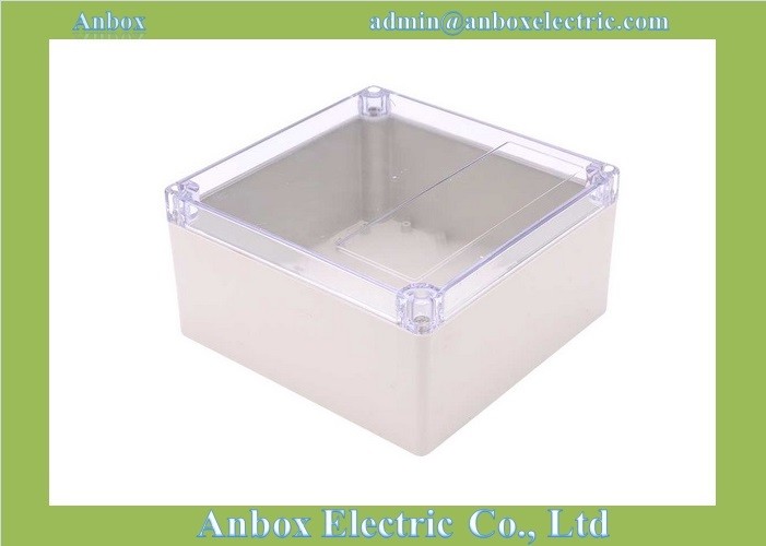  Drill Holes 192*188*100mm Clear Lid Enclosures Manufactures