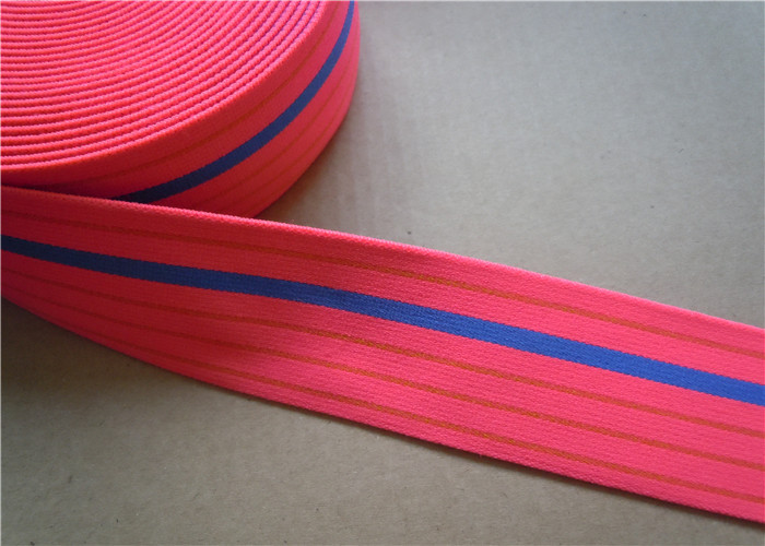  Dying Heavy Duty Elastic Webbing For Furniture , Hammock Webbing Straps for garment Manufactures