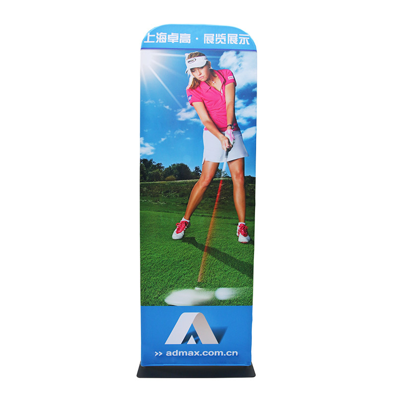  Tradeshow Tension Fabric Banner Stands Customized Size Aluminium Material Manufactures