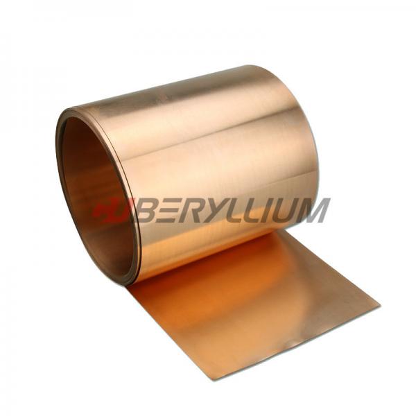 Quality C17200 ASTM B194 Beryllium Copper Tape Berylco 25 For Electrical Switch Soft State for sale
