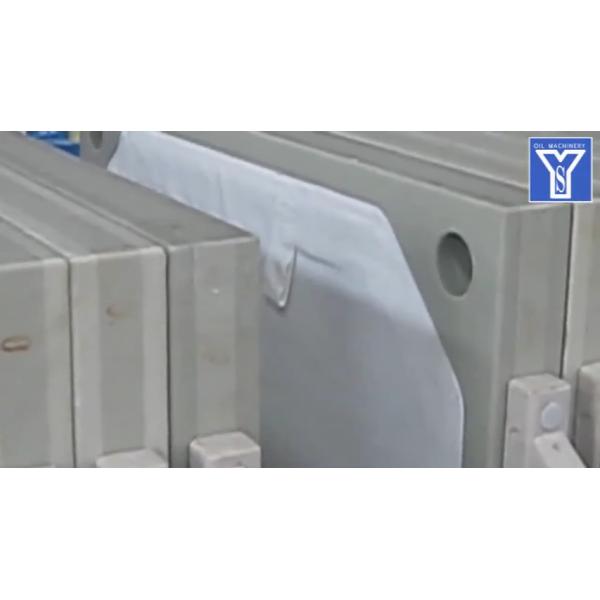 Plate Frame Oil Filter Machine , Vegetable Cooking Edible Oil Filter Press