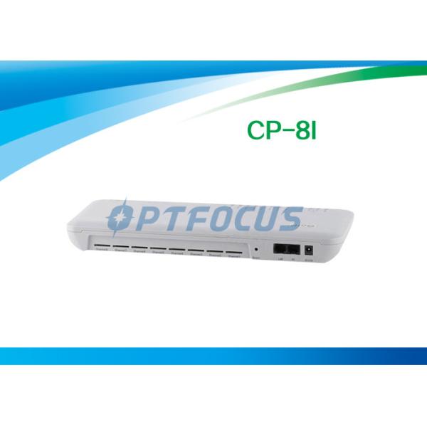 White 8 Channel GSM VOIP Phone Gateway  SIP proxy mode 12 Vdc 500 mA AC DC adapter