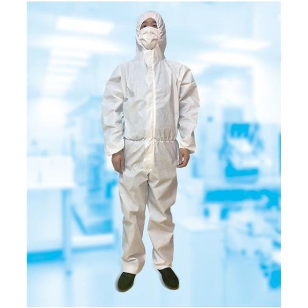 Lightweight Disposable Isolation Gown , Disposable Non Woven Isolation Gown