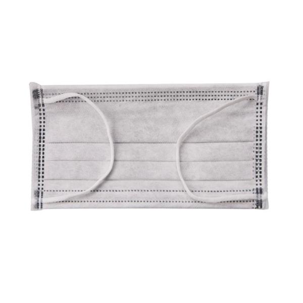 Liquid Proof Disposable Carbon Filter Face Mask Anti Virus 17.5x9.5cm Size