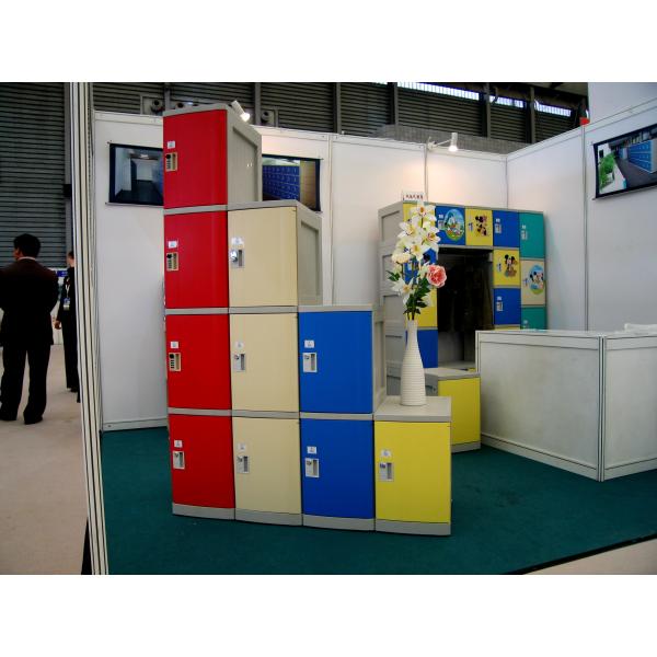 Smart Red Fitness Center Lockers With On - Site Assembly Eco-friendly CE certified 1910 × 380 × 500