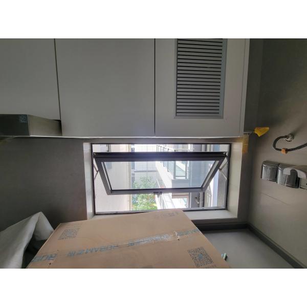 Customized Aluminium Awning Windows Anti Theft Single / Double / Triple Glazed Glass