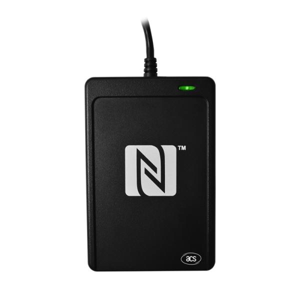 81g Weight RFID NFC Reader , PC Linked ACR1252U USB NFC Reader III
