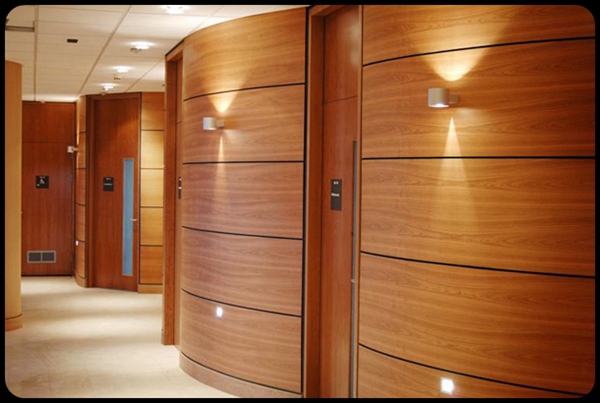 Fancy Cherry Veneer Plywood Natural / Engineered Cherry Wood Plywood
