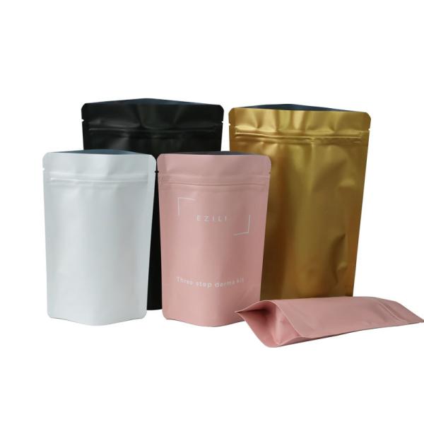 Body Scrub Printed Packaging Bags Aluminium Foil Custom Stand Up Pouches