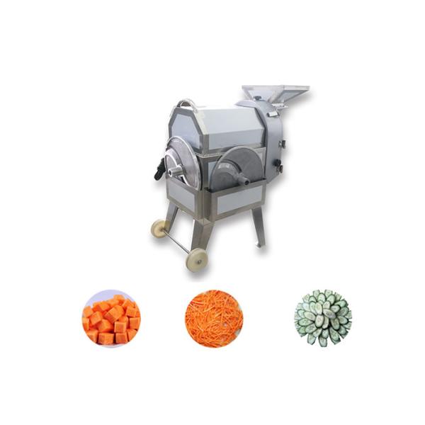 Electric Industrial 800KG/H Tomato Potato Cutter Machine