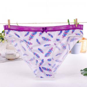 Smooth Silk Material Women Underwear Sexy Panty