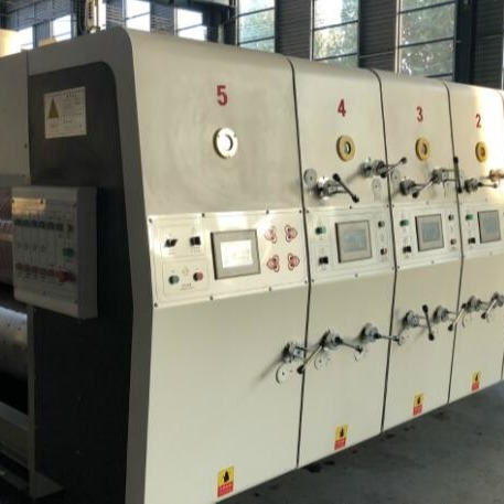 Automatic 900*2000mm Printer Die Cutter With RS4 Attachment Three Colors