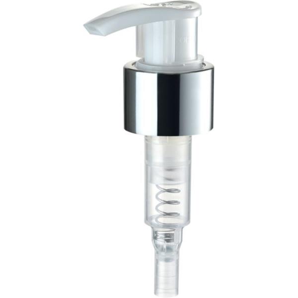 Alumina Plastic Lotion Pumps With A Lock Clip 1.2ml Dosage OEM