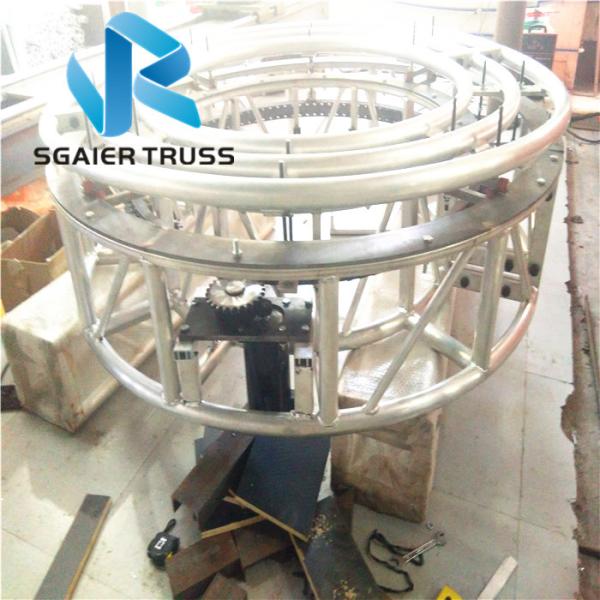 1200mm  Rotating Aluminum Truss Rotary Lamp Frame For Event