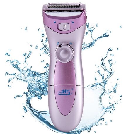 Dry and Wet two use mode Waterproof Ladies Epilator