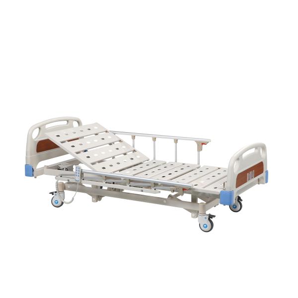 Medical devices 3 functions electric metal frame hospital bed with abs