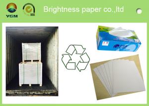  Chemical-mechanical pulp recycled Duplex Board white back box packaging material Manufactures