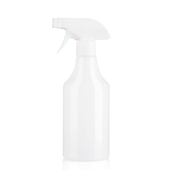 White 500ML PET Plastic Trigger Spray Bottles For Household Cleaner