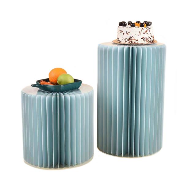 Wedding Decorations Cake Dessert Display Stand Pedestal Honeycomb Cylinder Display Stand