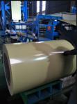 Akzo Nobel Beige Color Prepainted Galvalume Steel Sheet In Coil 1220 mm Width