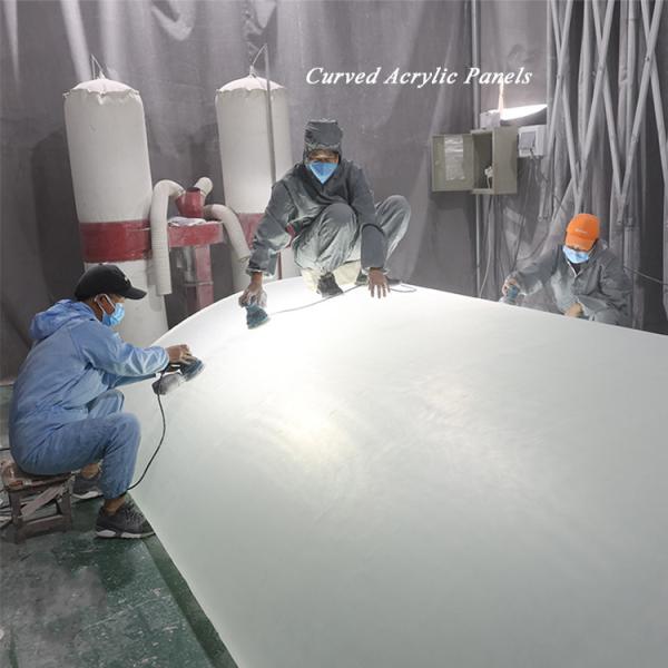 Lucite 30mm 950mm Thickness Clear Cast Acrylic Glass Roof Window Panels for Villa Pool