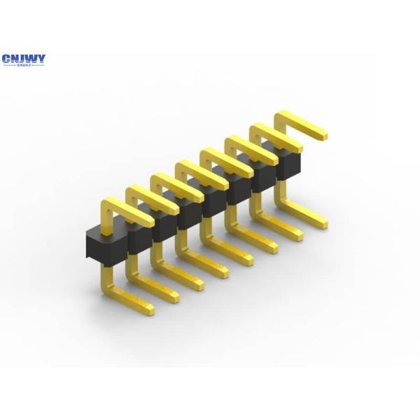 Automotive 10 Pin Header Connector , Through Hole Male Pcb Pin Connector