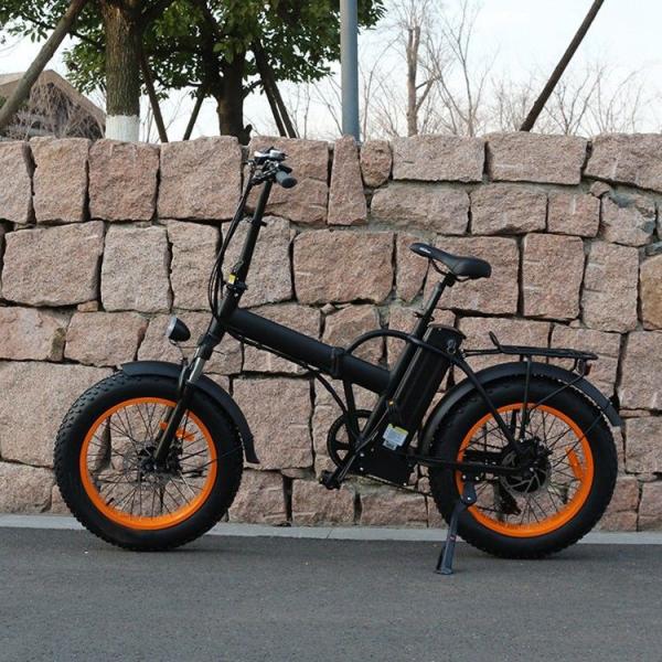 Park Easily Fold Up Electric Bike Long Duration Environmental Protection