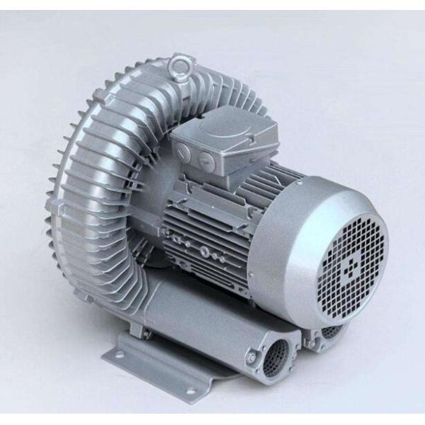 50 / 60Hz 4.3kw Silver Turbine Air Blower , Industrial Air Blower For Package