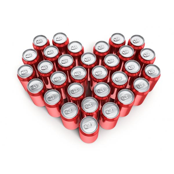 Round Beverage Aluminum Drink Can 355ml STD For Juice Environmental Protection