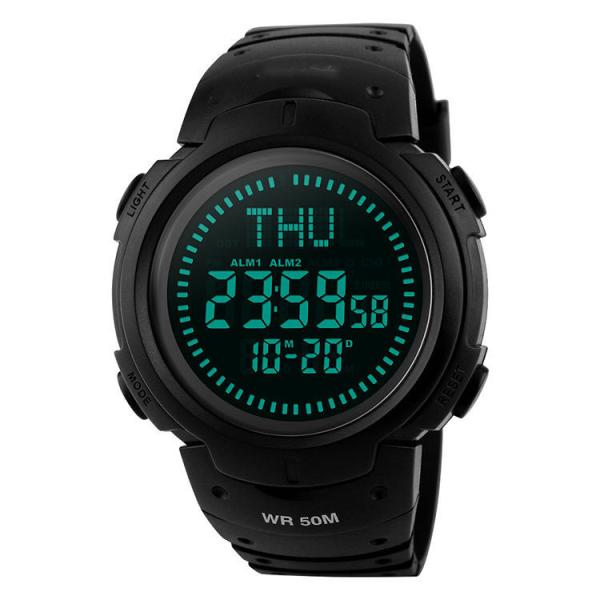 1231 5atm Waterproof Digital Compass Watch Mens Sports Watches relojes digitales para hombre