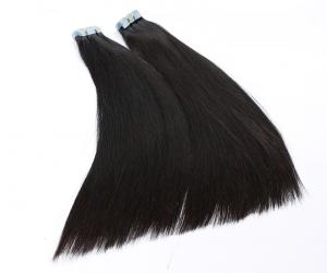  10A Grade Tape In Human Hair Extensions , Unprocessed Brazilian Tape In Hair Extensions Manufactures