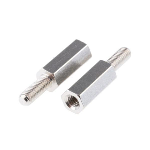 10-32 Brass Male Female Hex Standoffs Electronic Fasteners For Space Circuit Boards